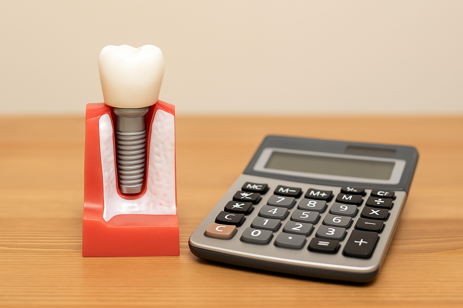 インプラント1本あたりの費用相場イメージ